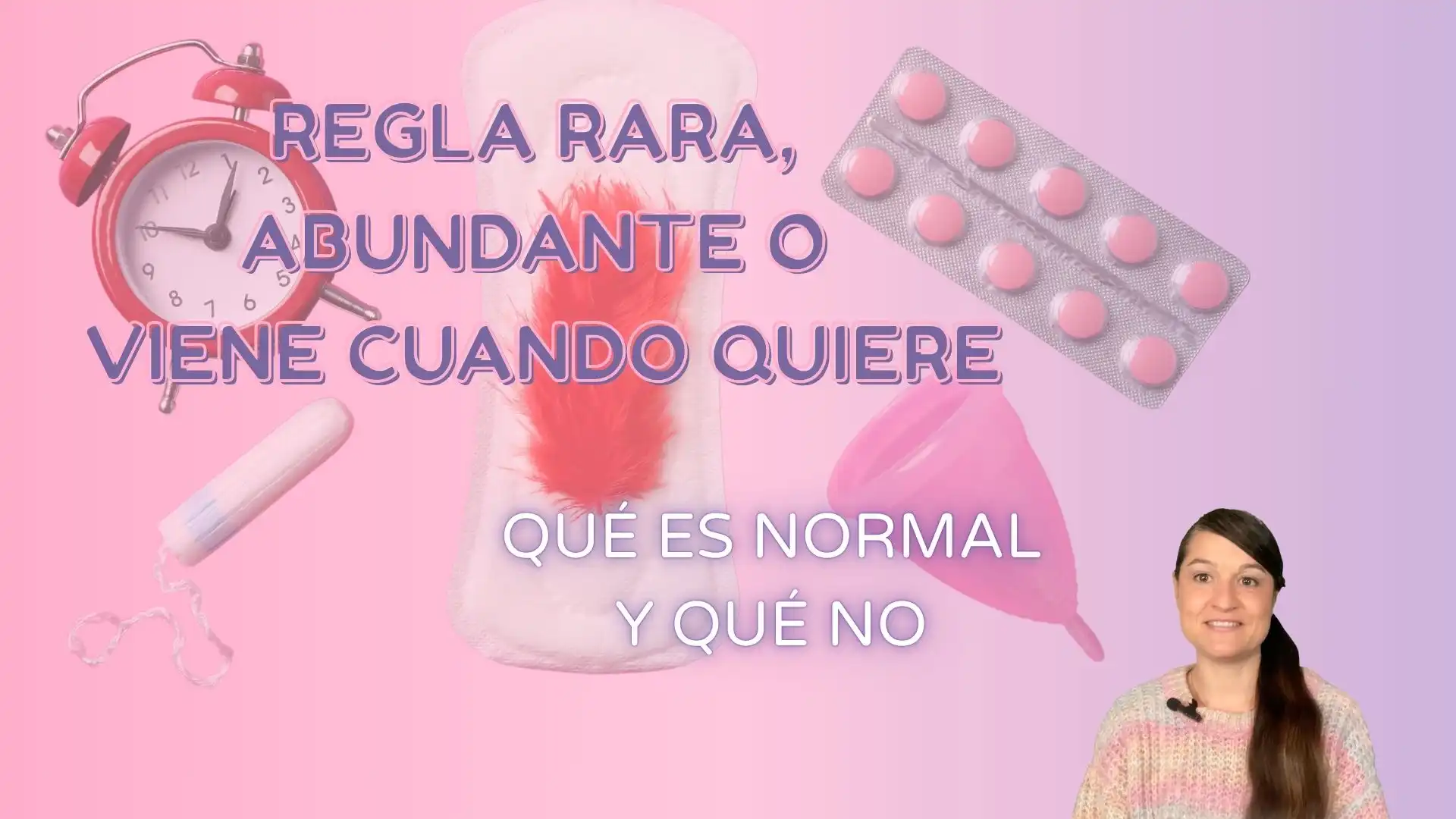 ¿Tu regla viene cuando quiere? ¿A veces abundante, a veces apenas mancha, con dolor o con manchas marrones que no sabes muy bien qué significan? En este vídeo te doy una guía práctica con enfoque semáforo: qué cambios en la regla son completamente esperables, cuáles merecen que los observes y cuáles son señal de que hay que pedir consulta.