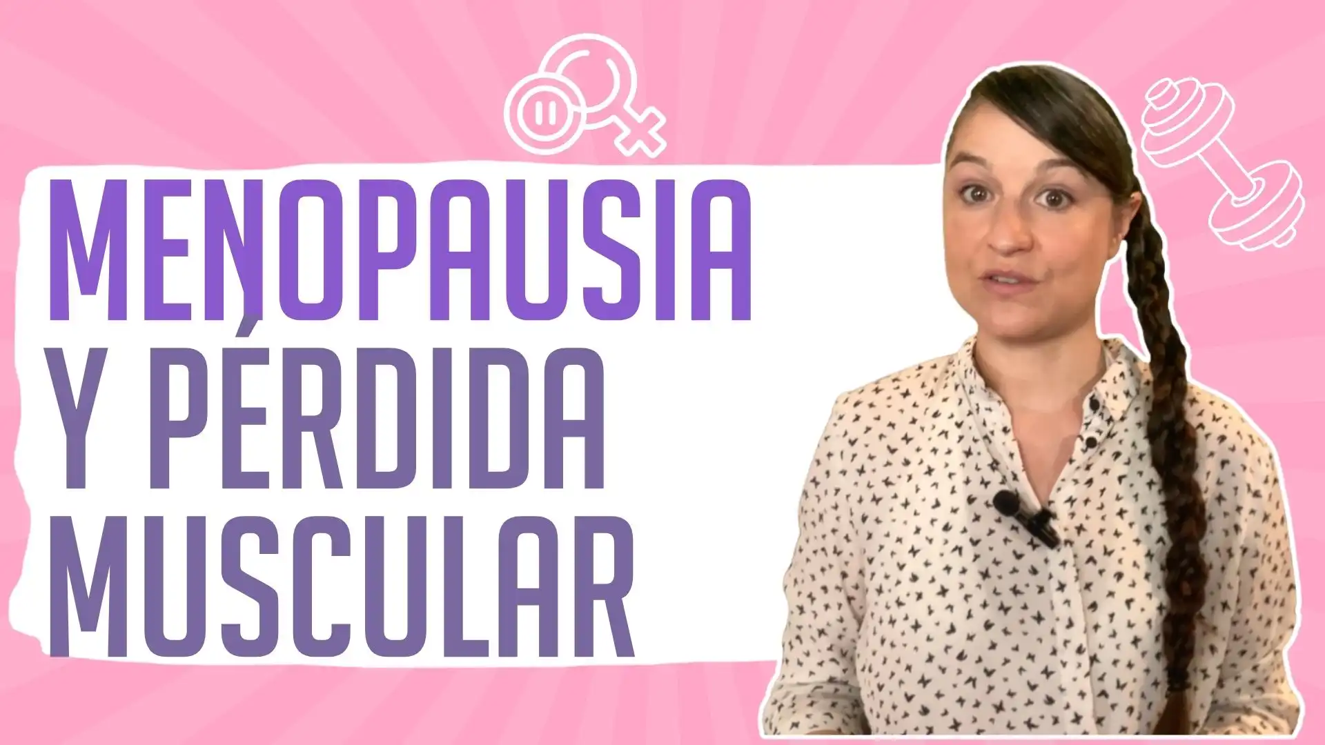 En la menopausia la fuerza se resiente, los músculos pierden masa con la menopausia, perdida de fuerza tras la menopausia