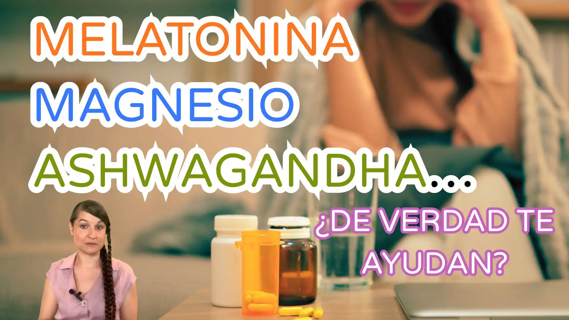 Suplementos para dormir, suplemento de melatonina, suplemento de magnesio, suplemento en plantas, varios suplementos para dormir, funcionan esos suplementos