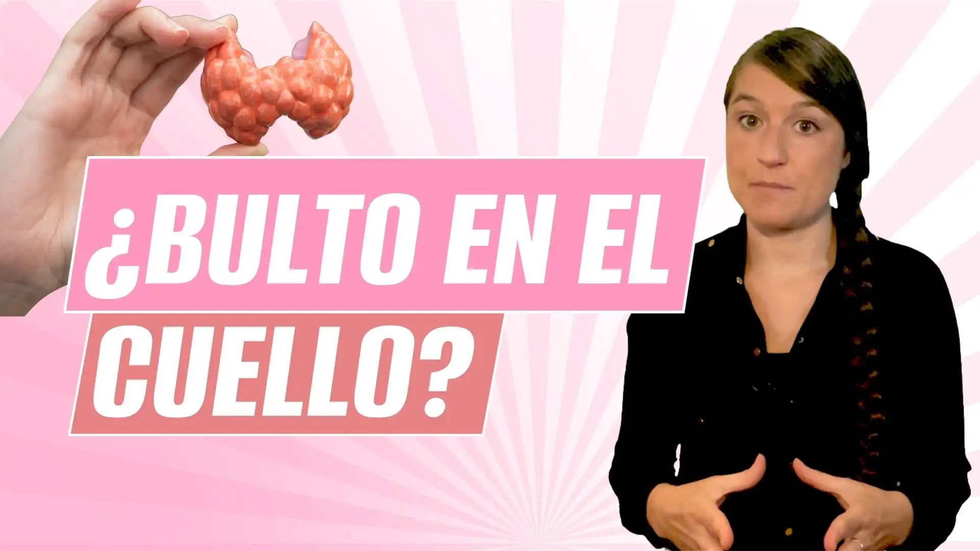 Cáncer de tiroides en mujeres, qué síntomas tiene el cáncer de tiroides, qué tratamiento tiene el cáncer de tiroides, cuándo preocuparse por un nódulo tiroideo, no siempre es cáncer de tiroides